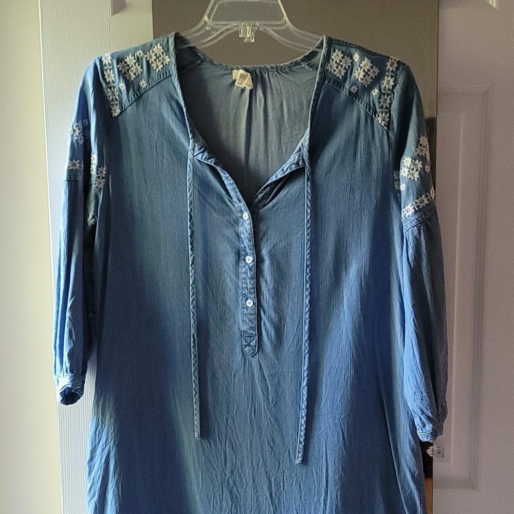 Oddy Large Jean Tunic Dress